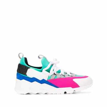 colour-block sneakers