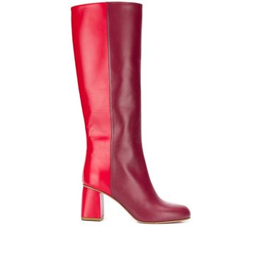 RED(V) Avired dual-tone boots