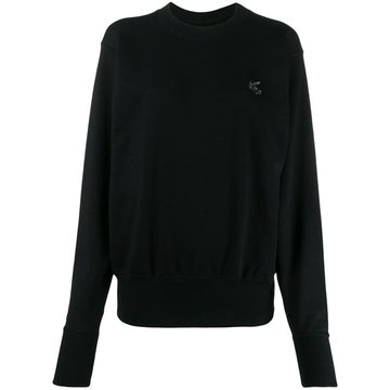 logo patch sweatshirt