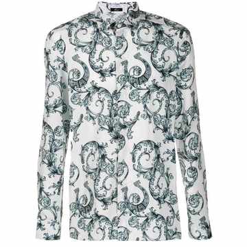 baroque printed shirt