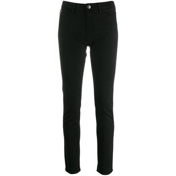 slim-fit tapered jeans