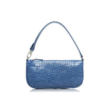 Rachel Croco Embossed Leather Bag