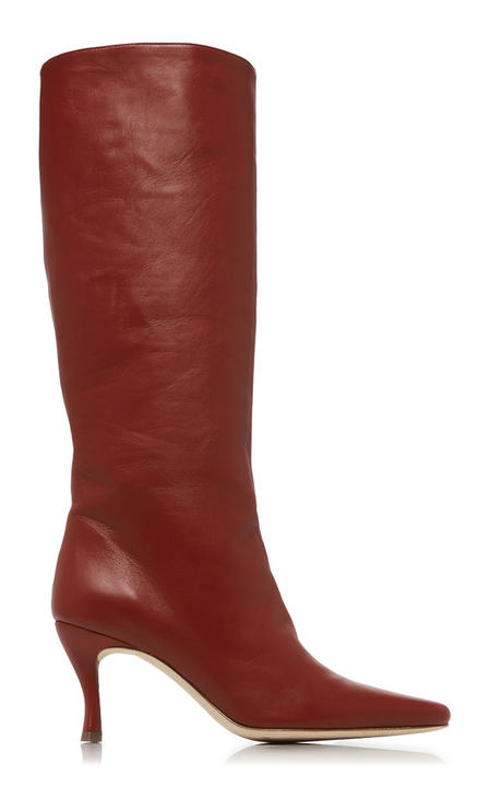 Stevie Leather Knee-High Boots展示图