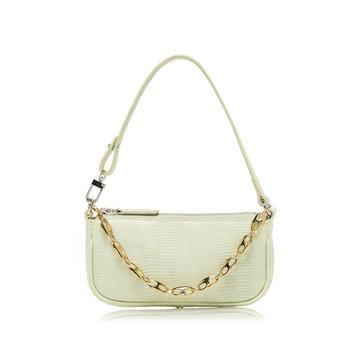 Rachel Mini Lizard Embossed Leather Bag