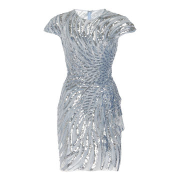 Salamanca Sequin-Embroidered Organza Dress