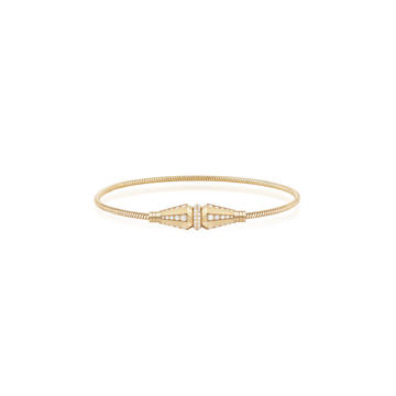 Jack de Boucheron Single Wrap Bracelet with Diamonds