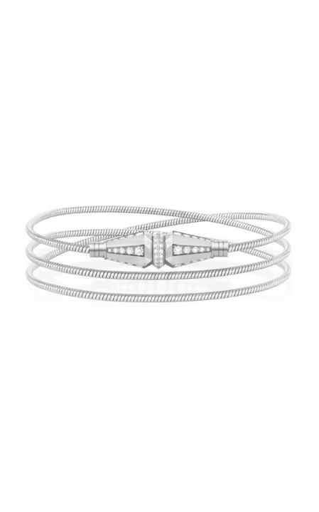 Jack de Boucheron Convertible Necklace/Triple Wrap Bracelet with Diamonds展示图