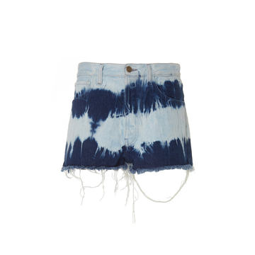 Tie Dye Denim Shorts