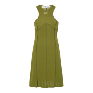 Rowing Pencil Fit-And-Flare Dress