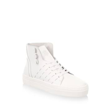 Modern Leather High Top Sneakers