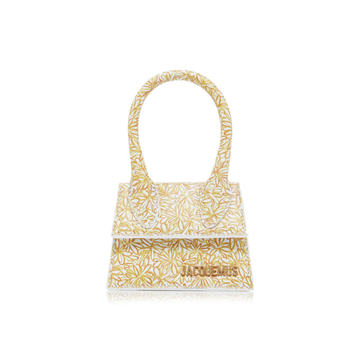 Le Chiquito Floral-Printed Leather Bag