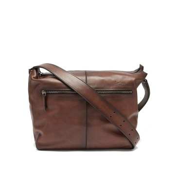 Amplitude Vitello leather messenger bag