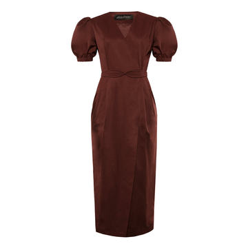 Xinomavre Cotton-Blend Midi Dress