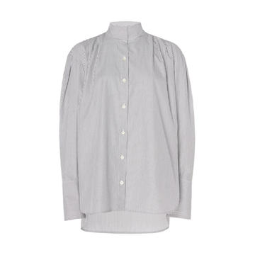 Striped Cotton-Poplin Shirt