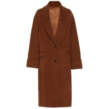 Kara wool and alpaca coat