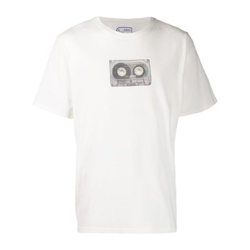 cassette print T-shirt