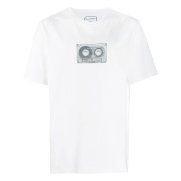 tape recorder print T-sirt