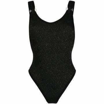 Sparkly one-piece swimsuit