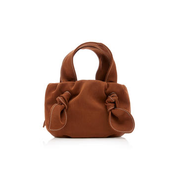 Ronnie Knotted Satin Tote