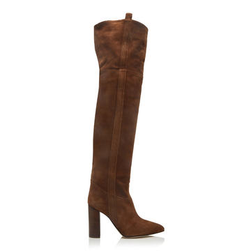 Suede Over-The-Knee Boots