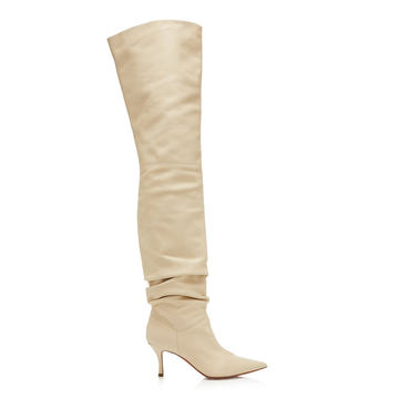 Barbara Leather Over-The-Knee Boots