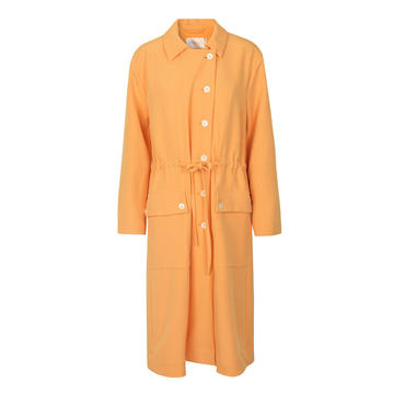 Gloria Long Lined Button Down Coat