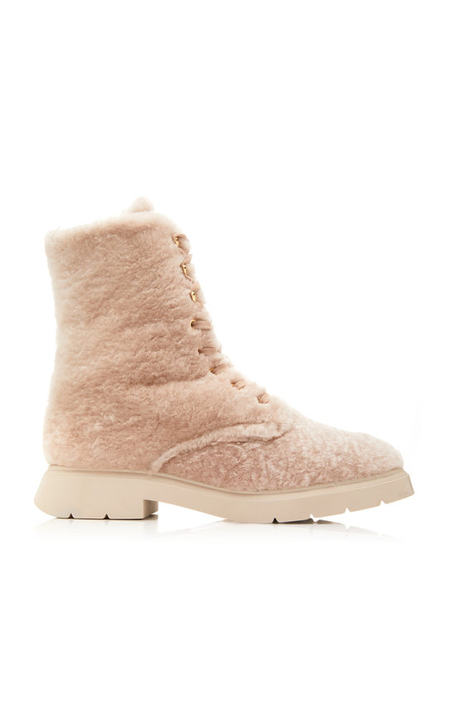 Mckenzee Shearling Ankle Boots展示图