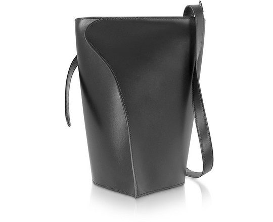 Layla Leather Shoulder Bag展示图