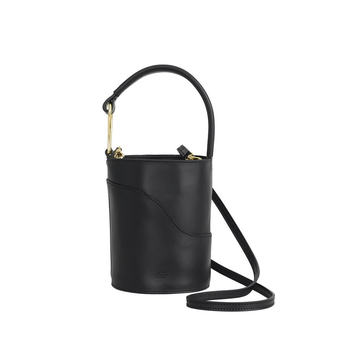 Sava Black Bucket Tote