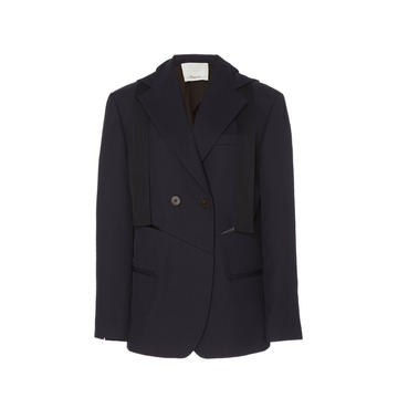 Hooded Tailored Blazer