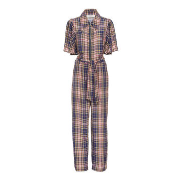 Rooney Plaid Jumpsuit