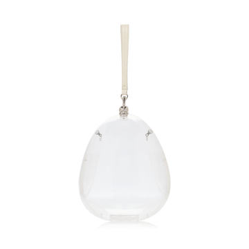 Perspex Egg Acrylic Top Handle Bag