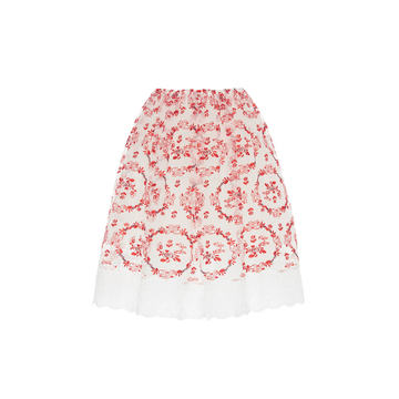 Printed Frill Skirt