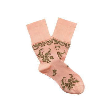 Lace-Accented Ankle Socks