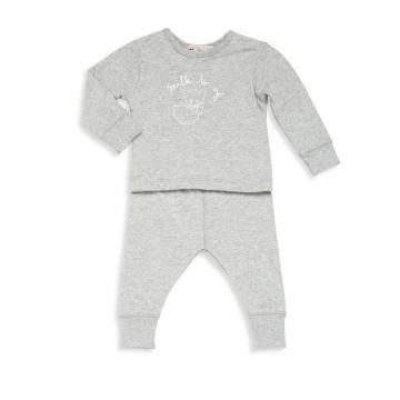 Baby's Two-Piece Cat Pajama Set