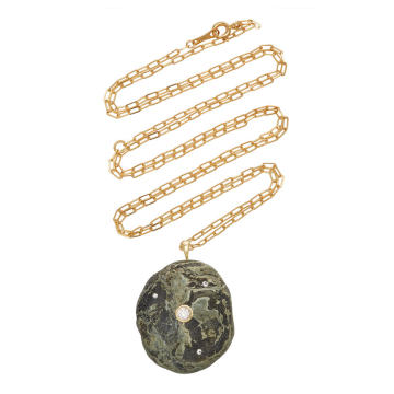 Marshy 18K Gold, Diamond And Stone Necklace