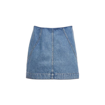 Denim Mini Skirt