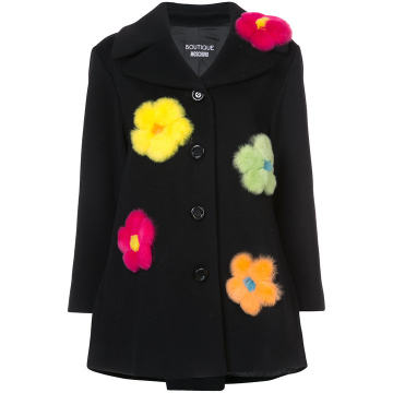 花卉缝饰外套