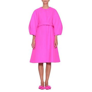 Delpozo Belted Wool Coat