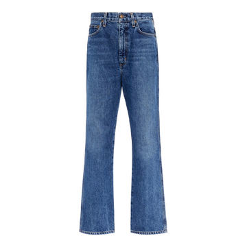 Pinch High-Rise Straight-Leg Jeans