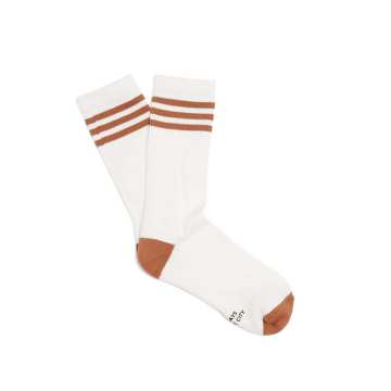 Athletic cotton-blend socks