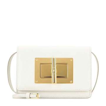 Natalia Small leather shoulder bag