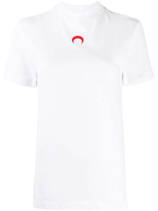 MARINE SERRE JE09FW19COTTON WHITE-RED MOON展示图