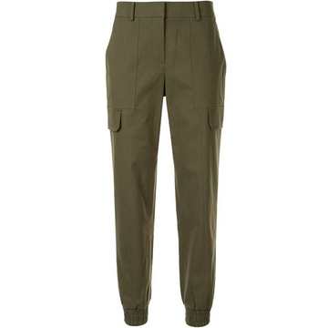 tapered cargo trousers