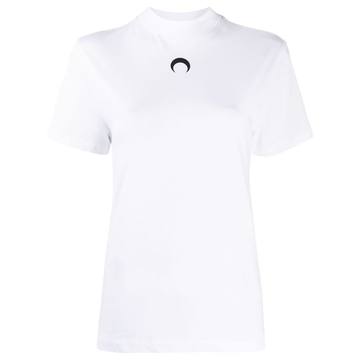 MARINE SERRE JE09FW19COTTON WHITE-BLACK MOON