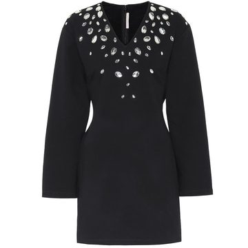 Crystal-embellished minidress