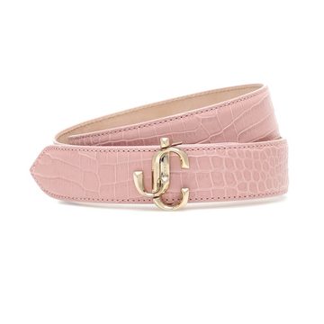 Felisa mock-croc leather belt