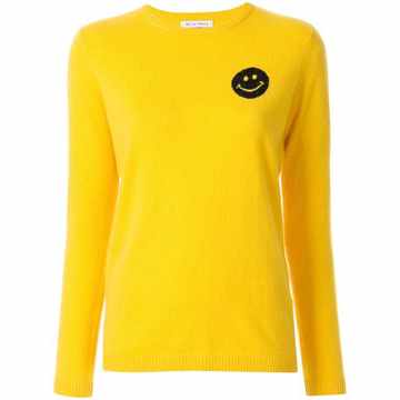 Yellow HAPPY SMILE CASHMERE SWEATER