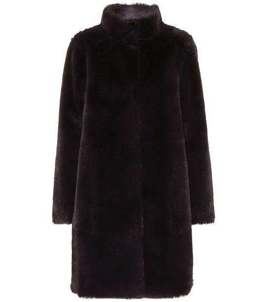 Mina reversible faux-fur coat展示图