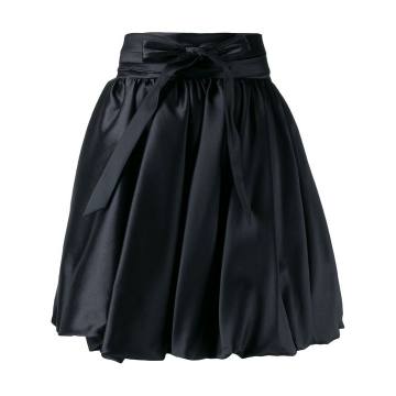 high-waisted balloon skirt